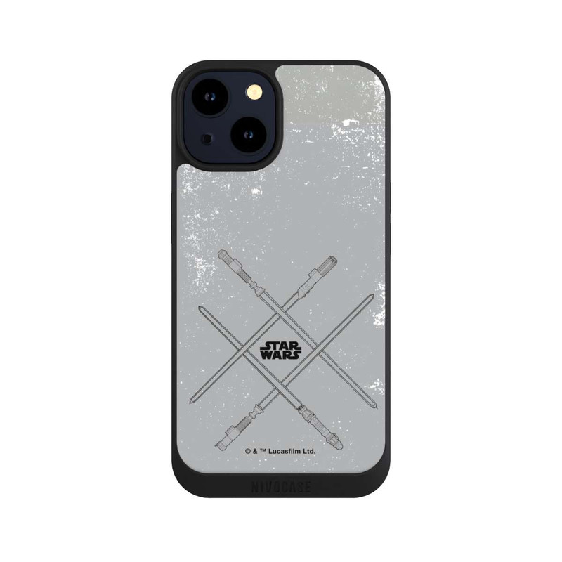iPhone 14 NIVOpure Lichtschwerter Grau