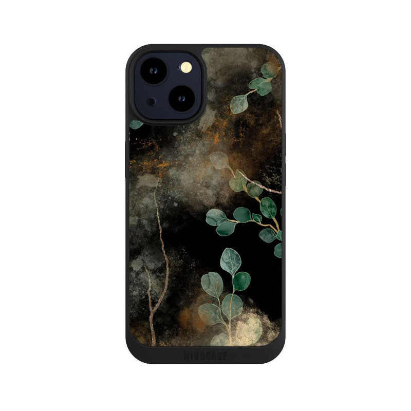 iPhone 14 NIVOpure Eucalyptus en Fond