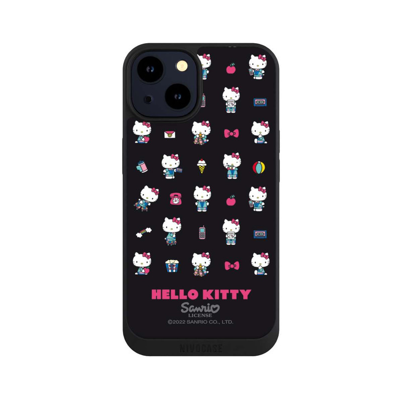 iPhone 14 NIVOpure Hello Kitty 90s noir