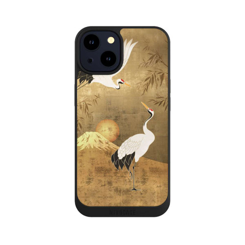 Apple iPhone 14 NIVOpure Kraniche Gold Japan 1