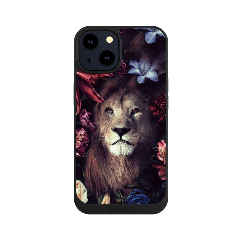 iPhone 14 NIVOpure Lion Flower Frame