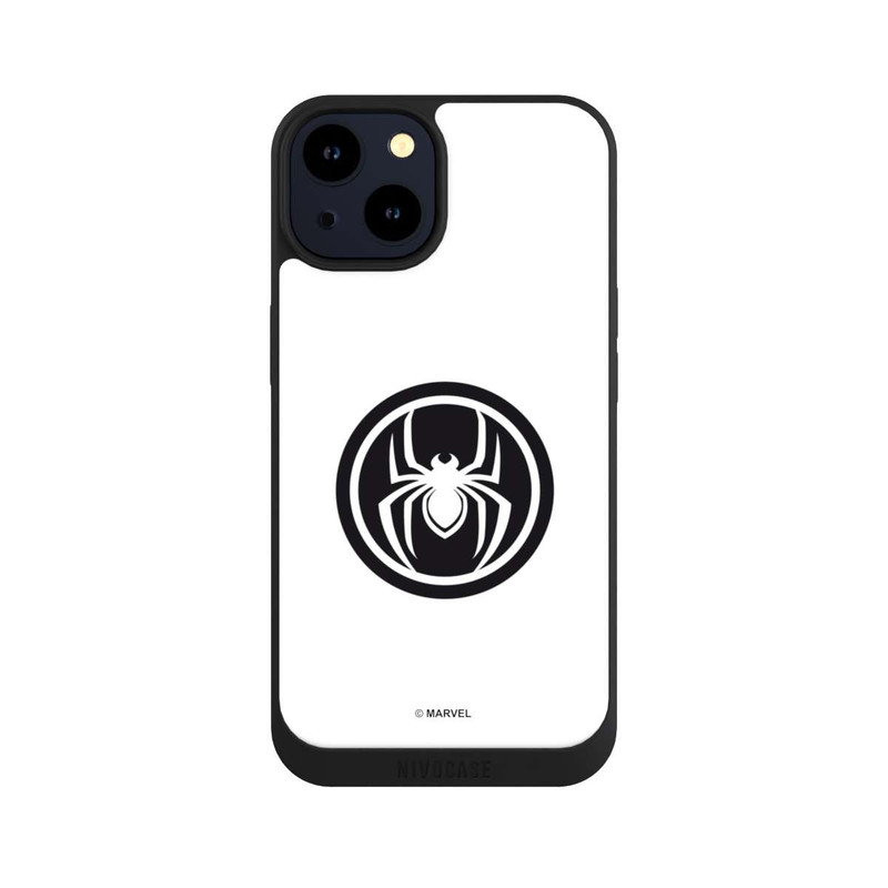 iPhone 14 NIVOpure Spider-Man Logo White