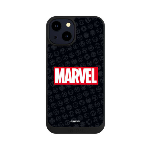 Apple iPhone 14 NIVOpure Marvel Logo Black Red 