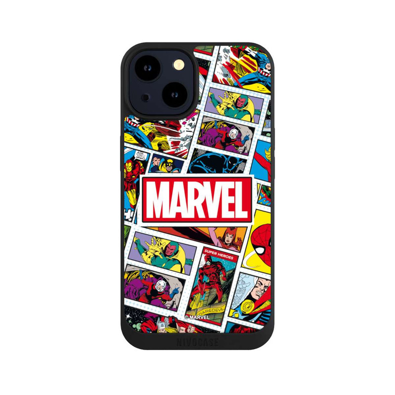 iPhone 14 NIVOpure Marvel Comic Pattern