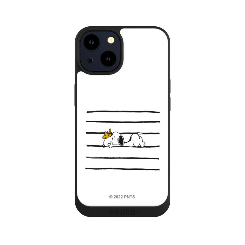 iPhone 14 NIVOpure Snoopy Woodstock Stripes