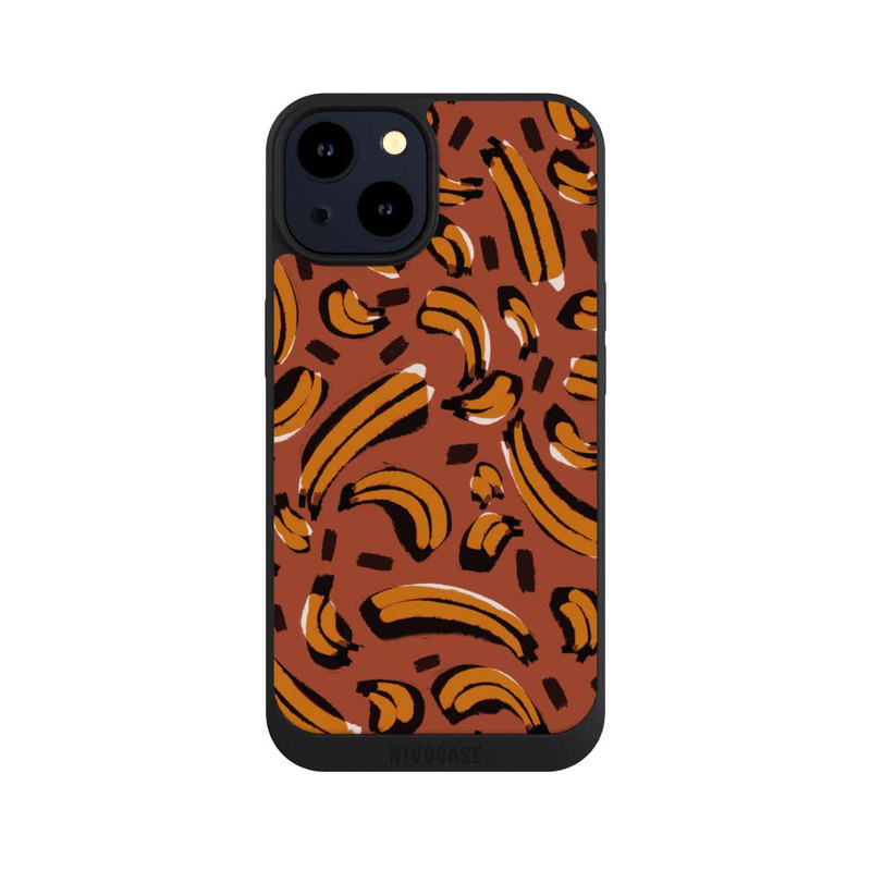 iPhone 14 NIVOpure Motif abstrait de bananes