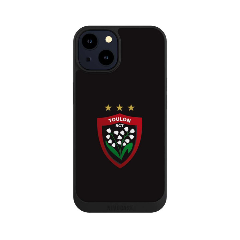 iPhone 14 NIVOpure Logo RC Toulonnais Noir