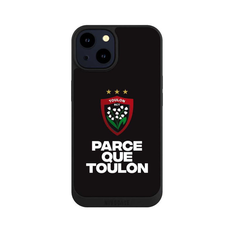 iPhone 14 NIVOpure Parce Que Toulon Noir