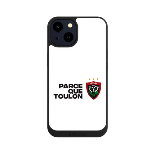 Apple iPhone 14 NIVOpure RC Toulonnais PQT Blanc