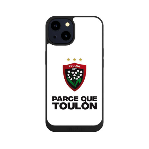 Apple iPhone 14 NIVOpure RC Toulonnais Blanc