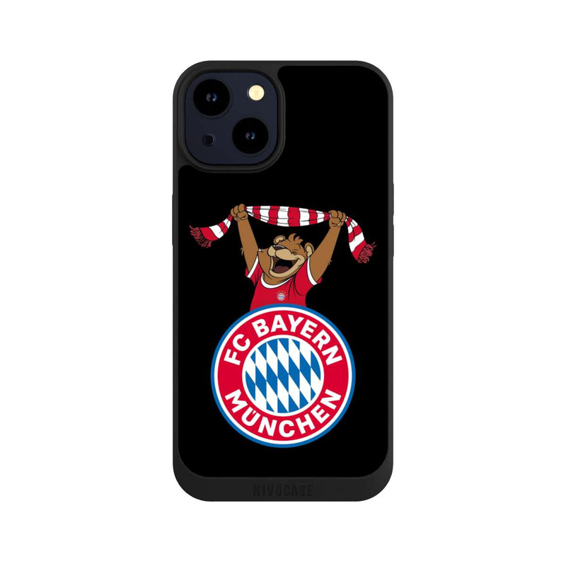 iPhone 14 NIVOpure Bernie Jubel mit Schal black