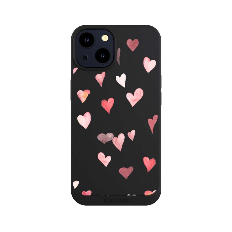 iPhone 14 NIVOpure Valentines Hearts Dropping
