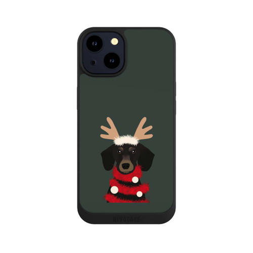 Apple iPhone 14 NIVOpure weihnachtlicher Dackel