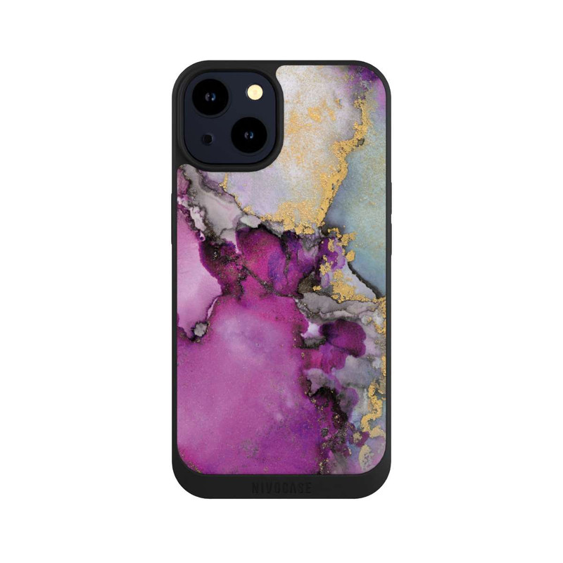 iPhone 14 NIVOpure Alcohol Ink Art Pink