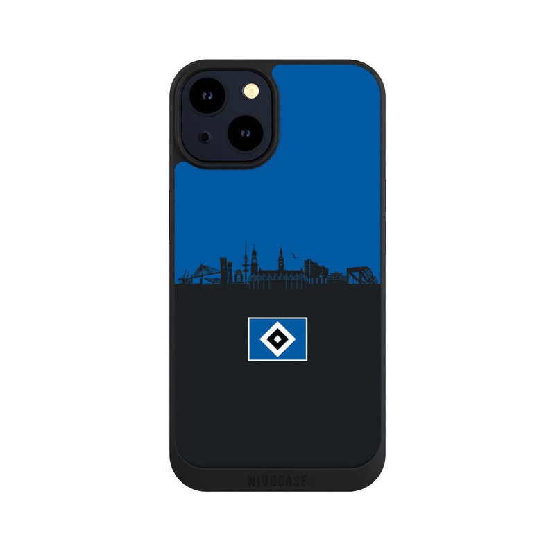 iPhone 14 NIVOpure HSV Skyline Blau Schwarz