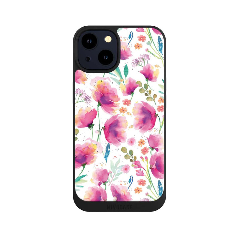 iPhone 14 NIVOpure Watercolor Abstract Poppies
