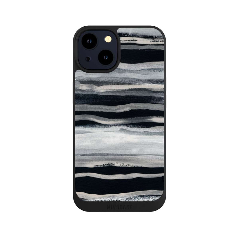 iPhone 14 NIVOpure Coups de pinceau abstraits 68