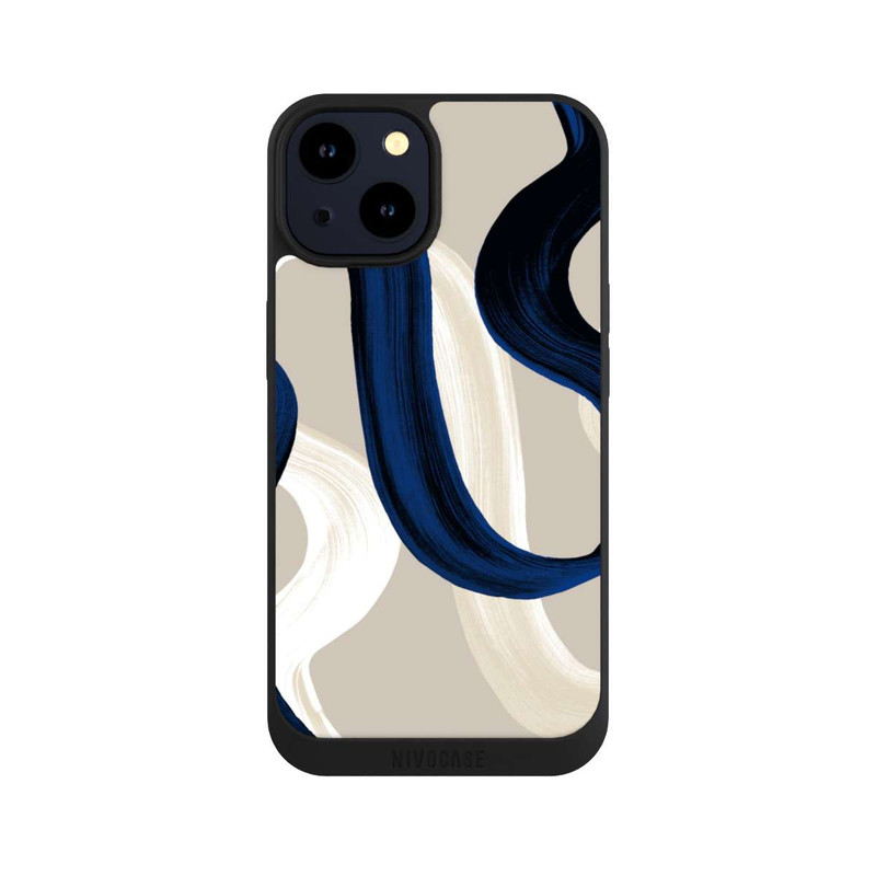 iPhone 14 NIVOpure Abstrakte Pinselstriche 80