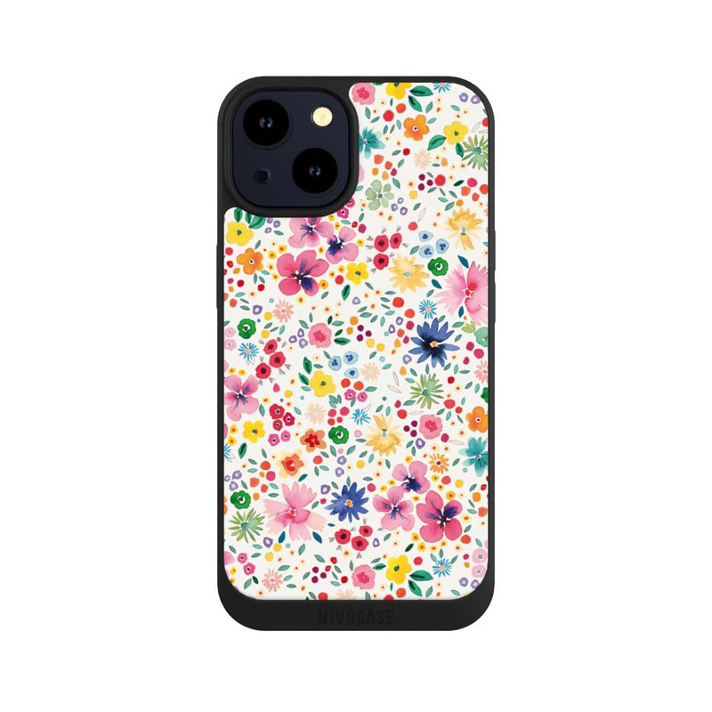 iPhone 14 NIVOpure Millefleurs Pink Spring Garden