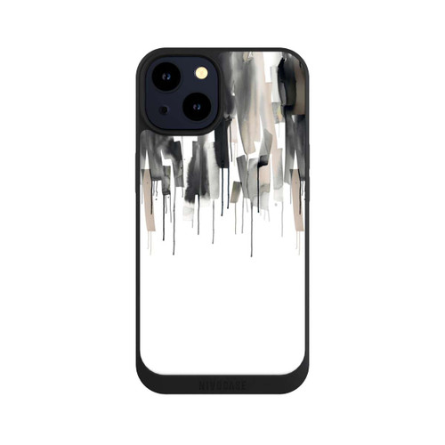 Apple iPhone 14 NIVOpure Watery Stripes Japandi Black