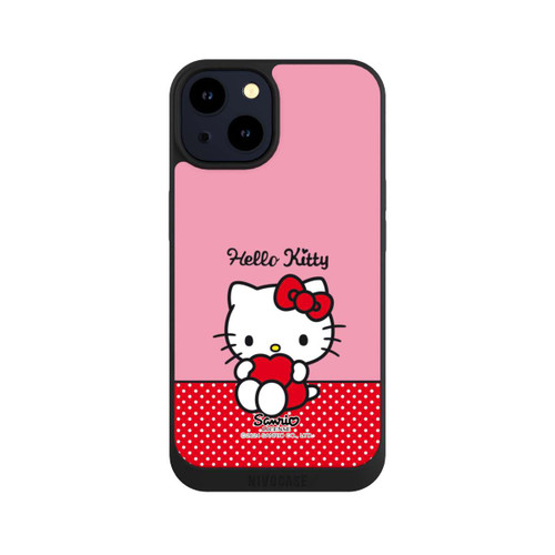 Apple iPhone 14 NIVOpure Hello Kitty sitzend mit Herz