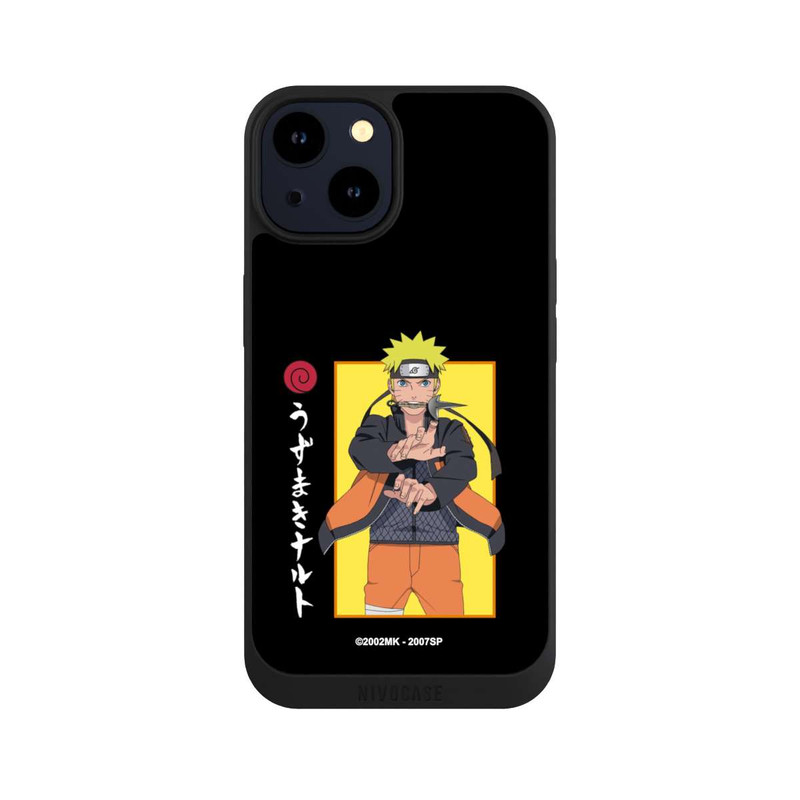 iPhone 14 NIVOpure Naruto Position de Combat noir