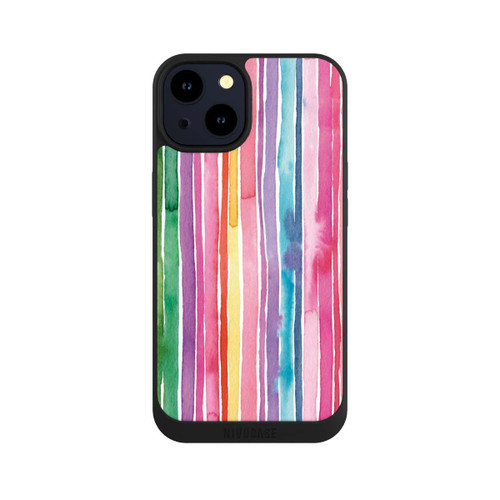 Apple iPhone 14 NIVOpure Camouflage Rainbow Stripes