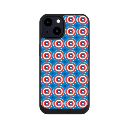 Apple iPhone 14 NIVOpure Captain American Shield Pattern