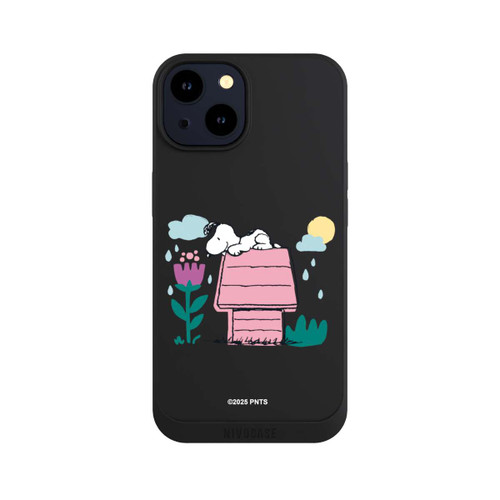 Apple iPhone 14 NIVOpure Snoopy Hundehütte Frühling transparent