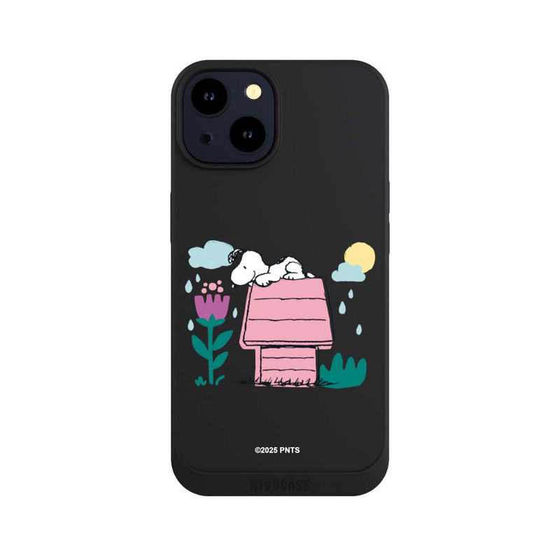 iPhone 14 NIVOpure Snoopy Hundehütte Frühling transparent