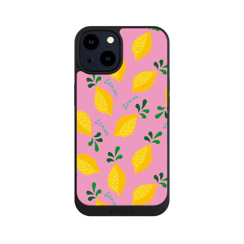 iPhone 14 NIVOpure Dopamin Lemon Pattern