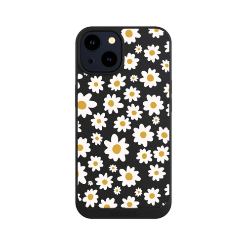 Apple iPhone 14 NIVOpure Daisy Flower Seamless Pattern Transparent