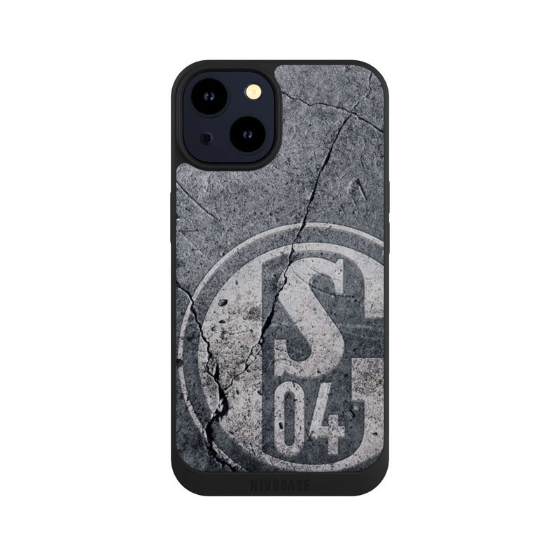 iPhone 14 NIVOpure Schalke 04 Beton Look