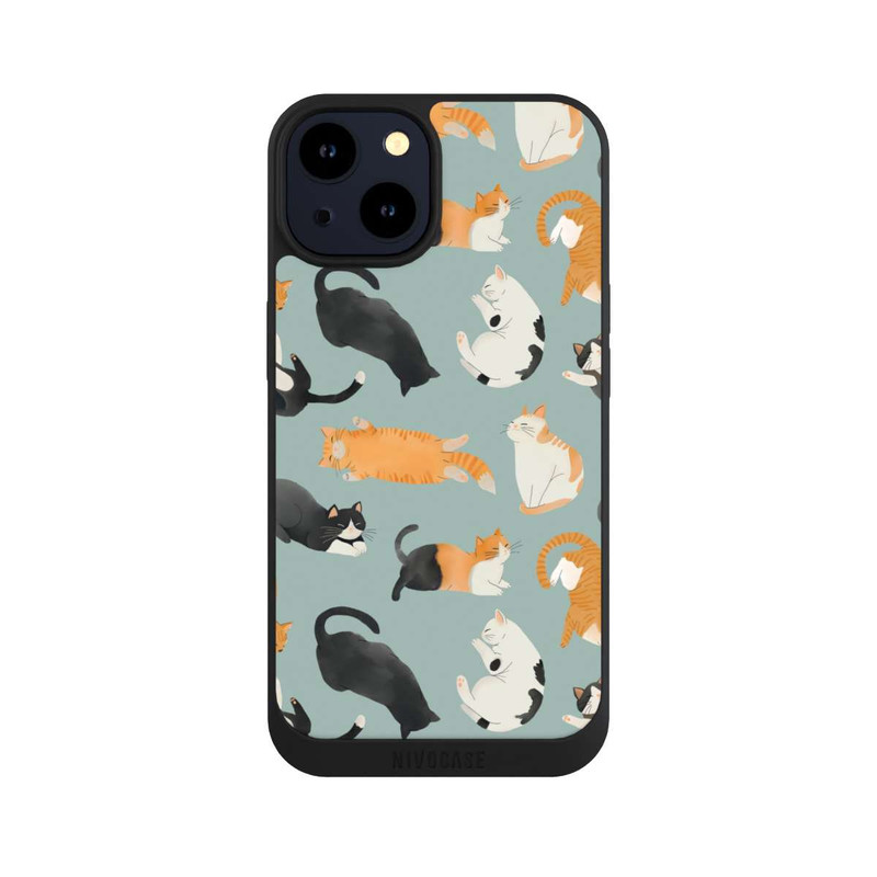 iPhone 14 NIVOpure Cats Pattern