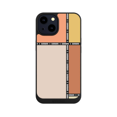 Apple iPhone 14 NIVOpure Bauhaus Squares-Pastel