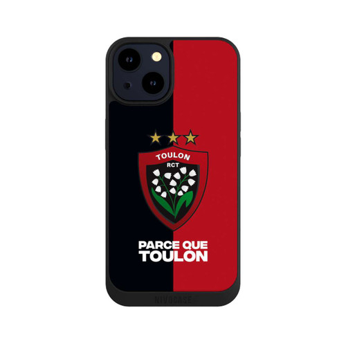 Apple iPhone 14 NIVOpure RCT Logo Rouge Noir