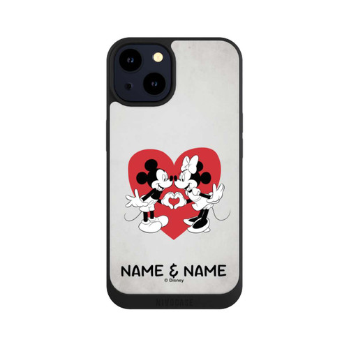 Apple iPhone 14 NIVOpure Minnie und Micky Personalisierbar