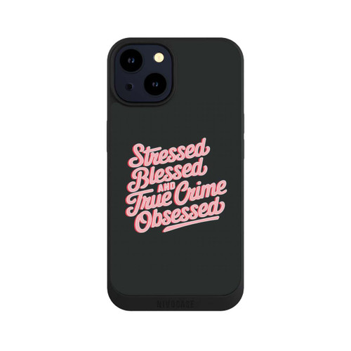 Apple iPhone 14 NIVOpure Stressed Blessed and True Crime Obsessed