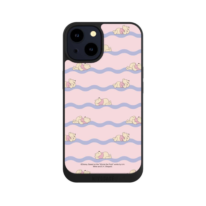 iPhone 14 NIVOpure Winnie the Pooh Pink Waves