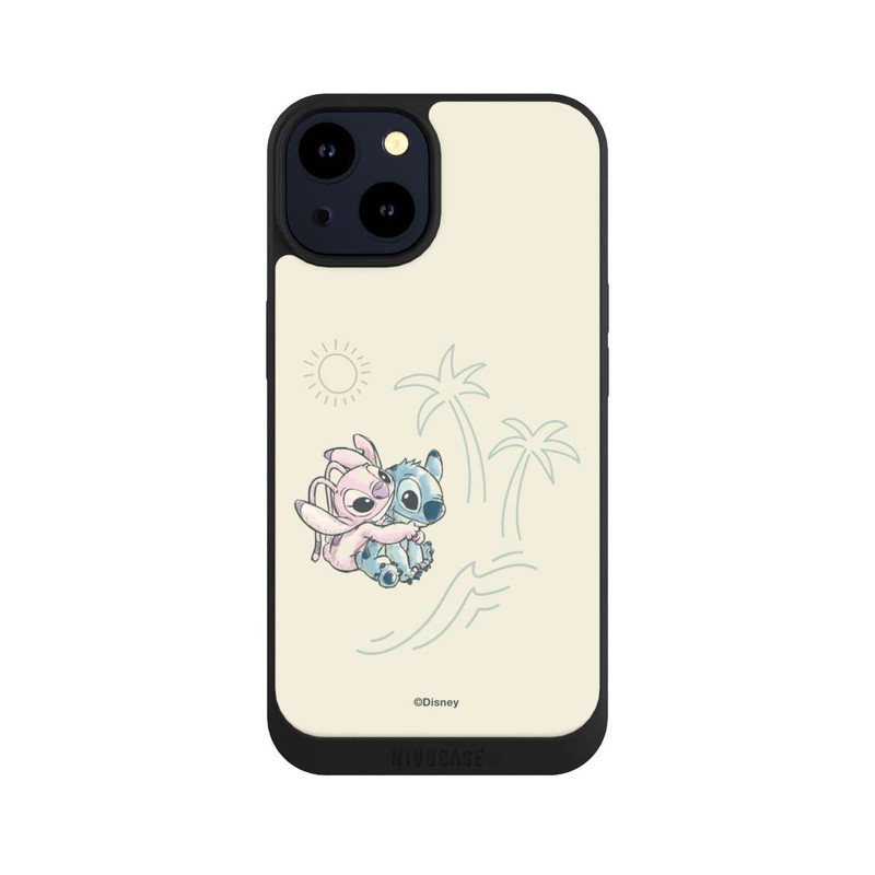 iPhone 14 NIVOpure Stitch And Angel Beach Cuddles