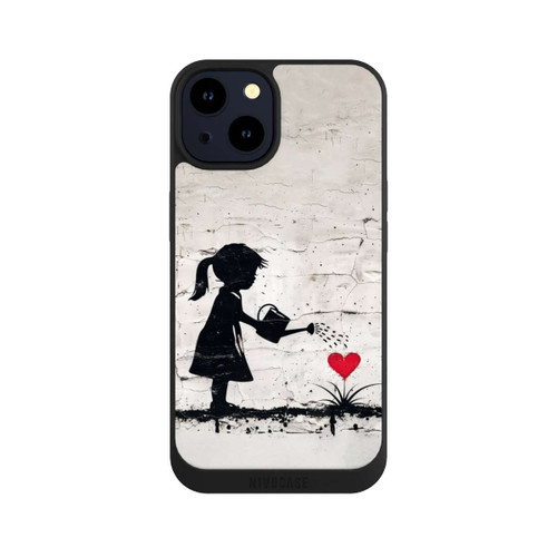 Apple iPhone 14 NIVOpure Girl Watering Bunch of Flowers 