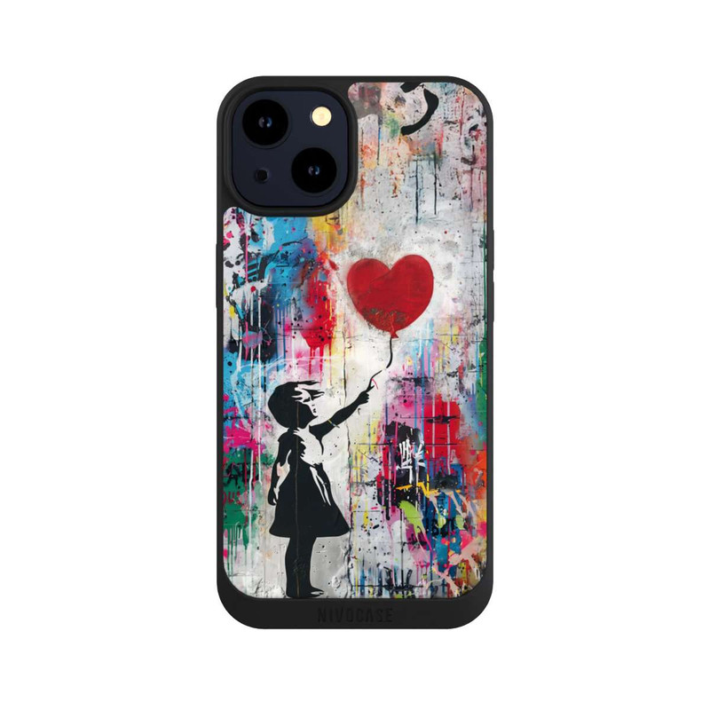 iPhone 14 NIVOpure Balloon Girl Colorful