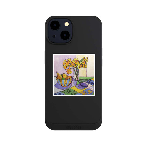 Apple iPhone 14 NIVOpure Daffodil Patchwork, 2023, by Catherine J Martzloff