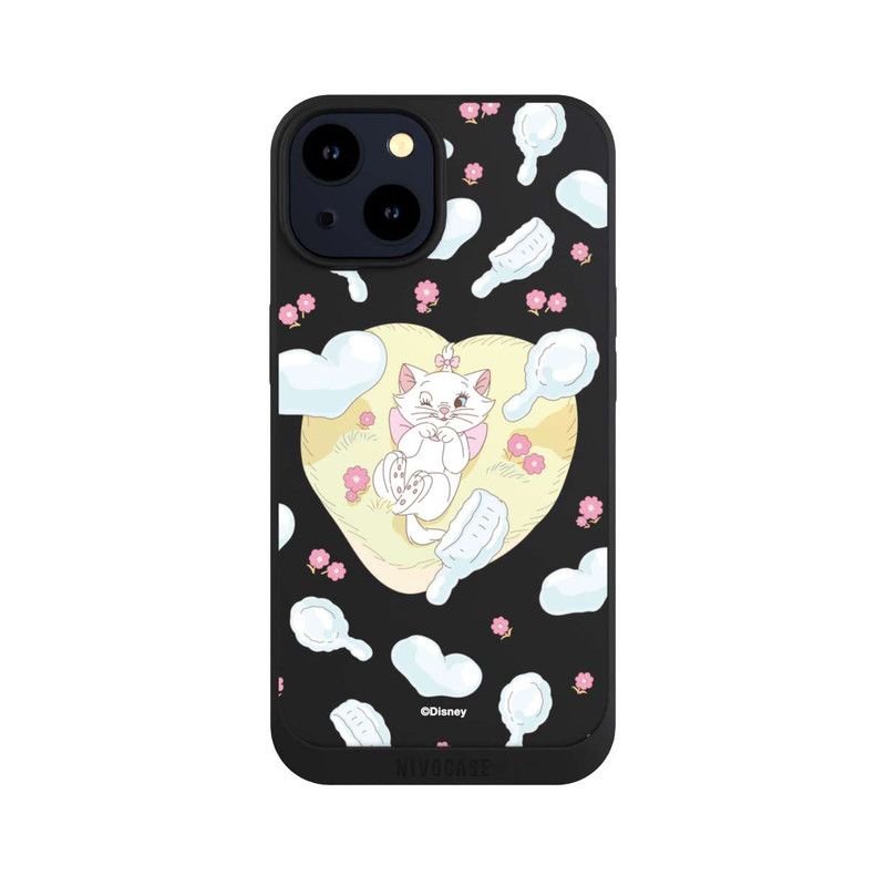 iPhone 14 NIVOpure Aristocats Marie Hearts Yellow Transparent