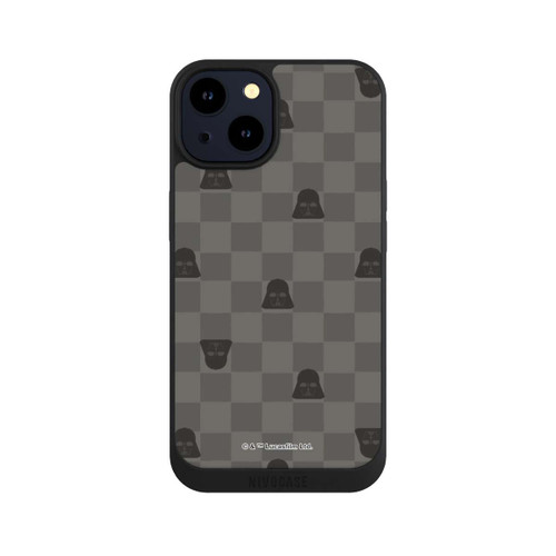 Apple iPhone 14 NIVOpure Darth Vader Schachbrettmuster Schwarz