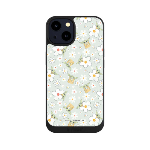 Apple iPhone 14 NIVOpure Baby Yoda Blumen Muster