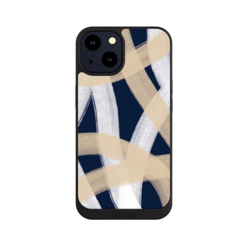 iPhone 14 NIVOpure Laced Up Beije Blue