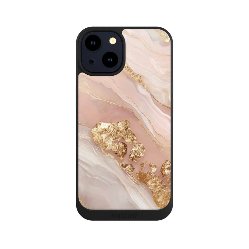 iPhone 14 NIVOpure Eleganz Gold Marmor