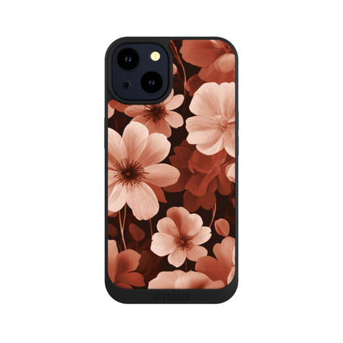 Apple iPhone 14 NIVOpure Rote Negativblumen mit KI