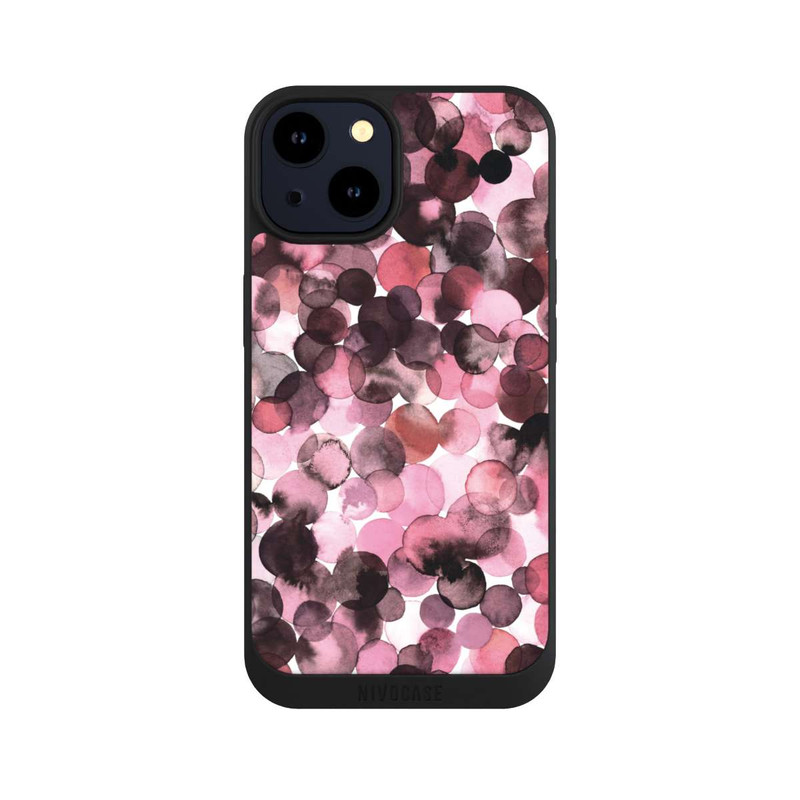 iPhone 14 NIVOpure Purple Dots Watercolor